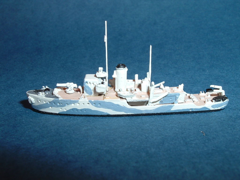 World War 2 Warship Gallery picture of scale model warship BSM02