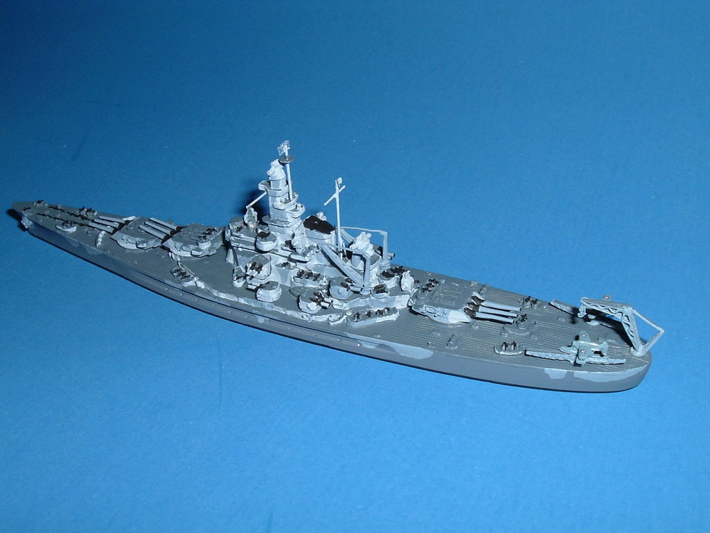 World War 2 Warship Gallery picture of scale model warship MMA139